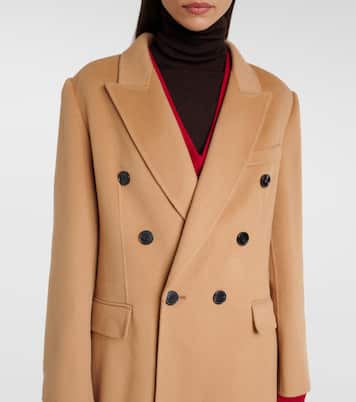 Mantel aus Wolle und Kaschmir | Victoria Beckham