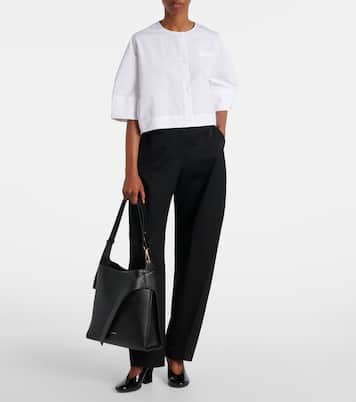 Belted Medium leather shoulder bag | Givenchy