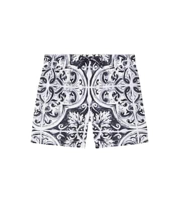 Bébé – Short de bain Majolica | Dolce&Gabbana Kids