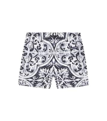 Bébé – Short de bain Majolica | Dolce&Gabbana Kids