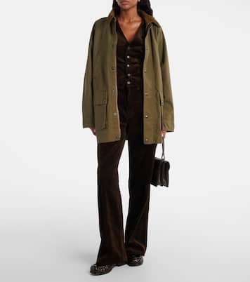 High-rise cotton corduroy wide-leg pants | Polo Ralph Lauren