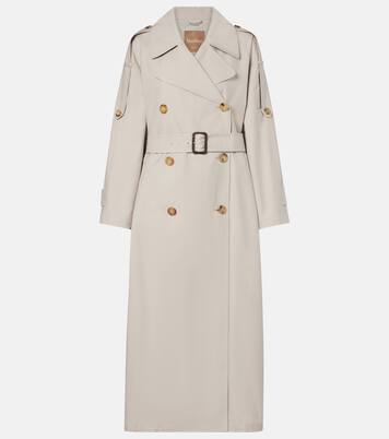 Felipe cotton-blend twill trench coat | Max Mara