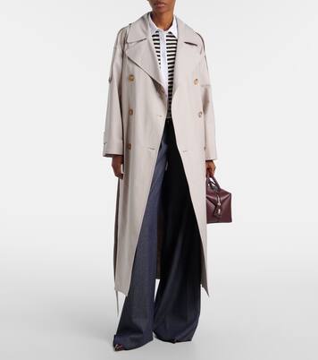 Felipe cotton-blend twill trench coat | Max Mara
