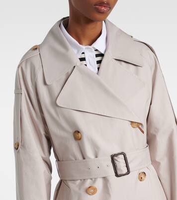 Felipe cotton-blend twill trench coat | Max Mara