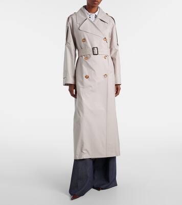 Felipe cotton-blend twill trench coat | Max Mara