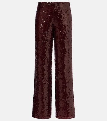 Marylin sequined wide-leg pants | Oséree