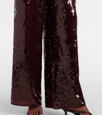 Marylin sequined wide-leg pants | Oséree
