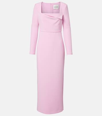 Crêpe midi dress | Roland Mouret