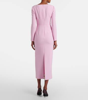 Crêpe midi dress | Roland Mouret