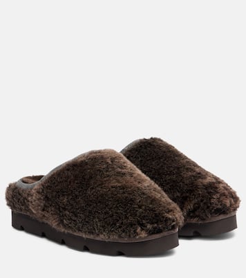Monili shearling slip-on shoes | Brunello Cucinelli