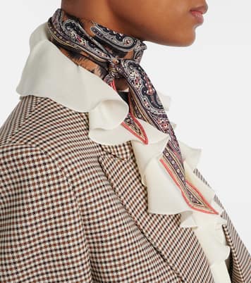 Bedrucktes Tuch Rombetto aus Seide | Etro