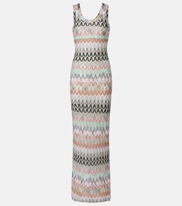 Verzierte Robe aus Lamé | Missoni