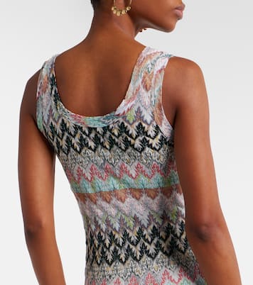 Verzierte Robe aus Lamé | Missoni