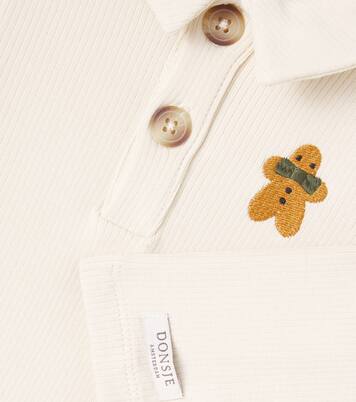 Baby Polau cotton-blend bodysuit | Donsje