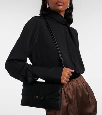 T Mini leather crossbody bag | Tom Ford