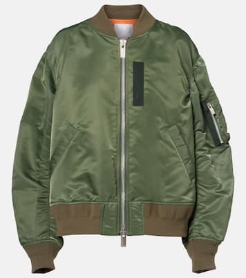 Technical twill bomber jacket | Sacai