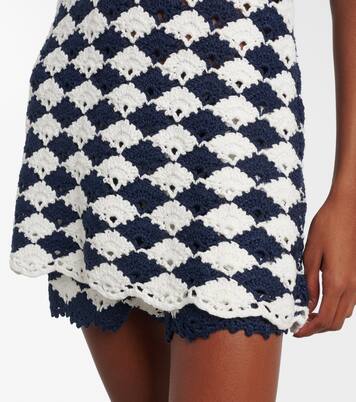 扇贝边钩编上衣 | Farm Rio