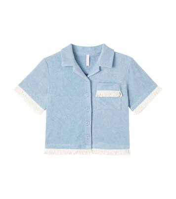 Awaken cotton-blend terry top | Zimmermann Kids