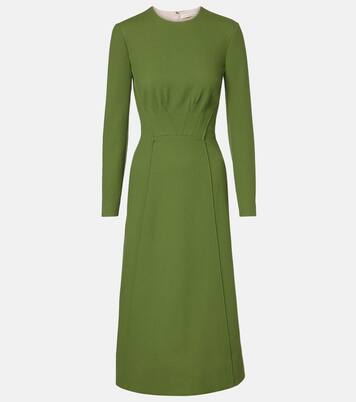 Collinson wool crêpe midi dress | Emilia Wickstead