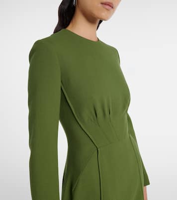 Collinson wool crêpe midi dress | Emilia Wickstead