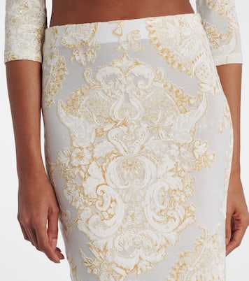 Printed midi skirt | Roberto Cavalli