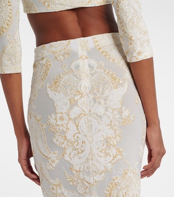 Printed midi skirt | Roberto Cavalli