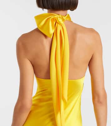 Chilton satin gown | Ralph Lauren Collection