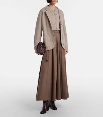 Blazer aus Wolle und Kaschmir | Jardin des Orangers