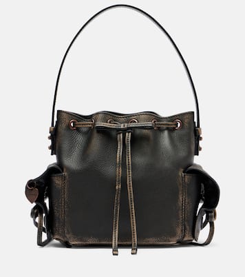 Leather bucket bag | Acne Studios