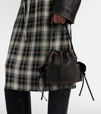Leather bucket bag | Acne Studios