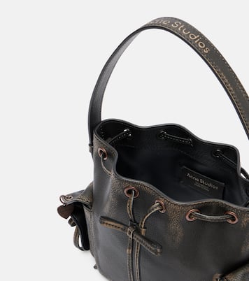 Leather bucket bag | Acne Studios