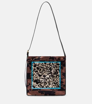 Sac Small imprimé en satin | Dries Van Noten