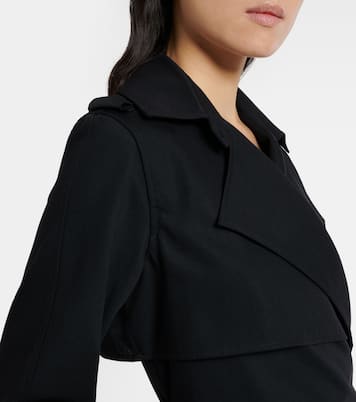 Belted wool wrap dress | Burberry