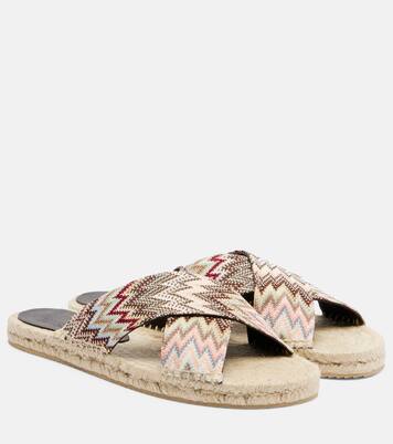 Harlow Zigzag espadrille sandals | Missoni