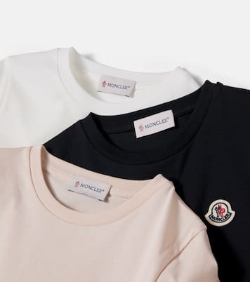 Set of 3 cotton jersey T-shirts | Moncler Enfant