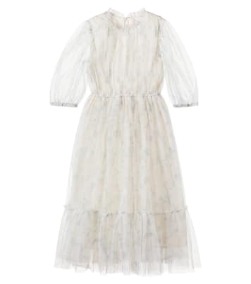 Donna floral mesh dress | C'era Una Volta