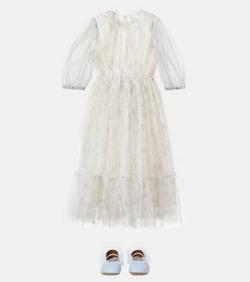 Donna floral mesh dress | C'era Una Volta