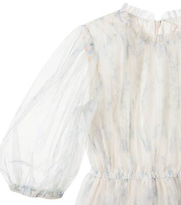 Donna floral mesh dress | C'era Una Volta