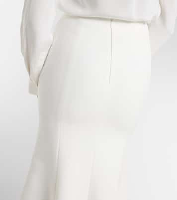Falda midi de crepé | Roland Mouret