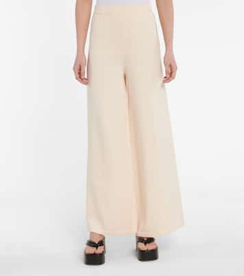 Pantalon ample Mitchell en coton mélangé | Staud