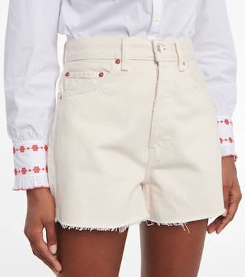 Shorts di jeans a vita alta | Re/Done