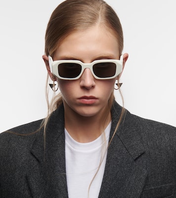 Occhiali da sole squadrati in acetato | Prada
