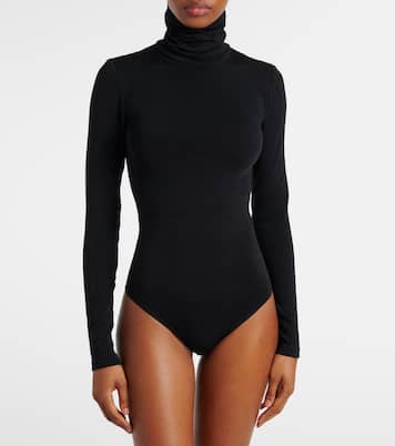 Colorado cotton-blend turtleneck bodysuit | Wolford