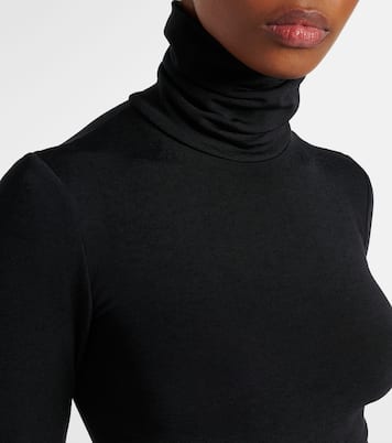 Colorado cotton-blend turtleneck bodysuit | Wolford