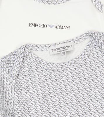 Bébé – Set de 2 bodys en coton | Emporio Armani Kids