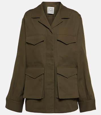 Cotton cargo jacket | Toteme