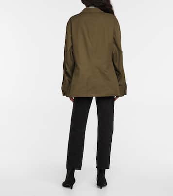 Cotton cargo jacket | Toteme