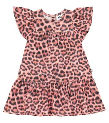 Bebé - vestido Carolle con estampado de leopardo | Molo