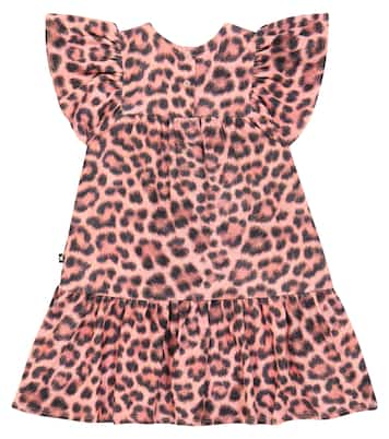 Bebé - vestido Carolle con estampado de leopardo | Molo