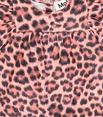 Bebé - vestido Carolle con estampado de leopardo | Molo